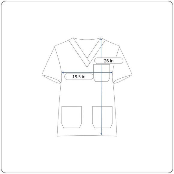 Eeyore Women's Scrub Top Size Small - Picture 9 of 9